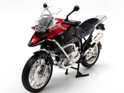 Cochesdemetal.es 2013 Motocicleta BMW R1200GS Rojo/Negro 1:9 Rastar 42000