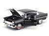 Cochesdemetal.es 1955 Chevrolet Bel Air dur noir métal 1:18 Motor max 73185