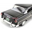 1955 Chevrolet Bel Air Hard Top Negro Metalizado 1:18 Motor Max 73185 Cochesdemetal 14 - Coches de Metal 
