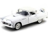 1956 Ford Thunderbird Hard Top Blanco 1:18 Motor Max 73176