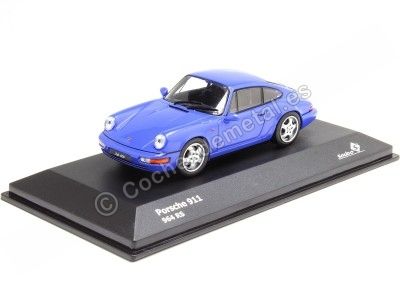 Cochesdemetal.es 1992 Porsche 911 (964) Carrera RS Azul Marítimo 1:43 Solido S4312901