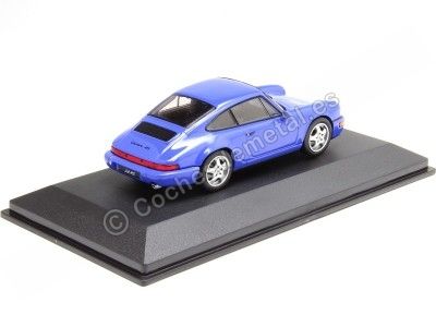 Cochesdemetal.es 1992 Porsche 911 (964) Carrera RS Azul Marítimo 1:43 Solido S4312901 2