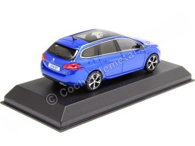 Cochesdemetal.es 2020 Peugeot 308 SW GT Azul Vertigo 1:43 Norev 473940 2