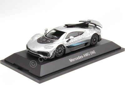 Cochesdemetal.es 2023 Mercedes-Benz AMG ONE Race Version (C298) Plateado 1:43 Dealer Edition B66961040