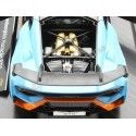 Cochesdemetal.es 2021 Lamborghini Huracan STO Azul Claro/Naranja 1:18 Rastar 63800