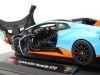 Cochesdemetal.es 2021 Lamborghini Huracan STO Azul Claro/Naranja 1:18 Rastar 63800