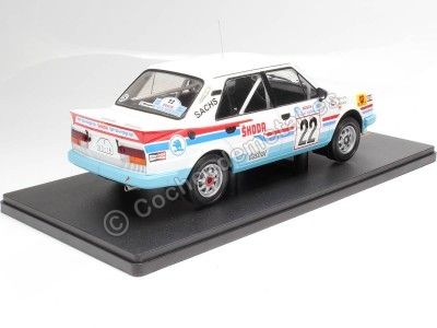 Cochesdemetal.es 1986 Skoda 130 LR Nº22 Kvaizar/Janecek Rally Acropolis 1:18 IXO Models 18RMC157B.22 2