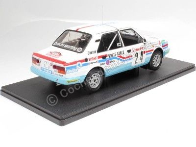 Cochesdemetal.es 1987 Skoda 130L Nº24 Haugland/Vegel Rally Monte Carlo 1:18 IXO Models 18RMC156.22 2