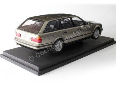 Cochesdemetal.es 1991 BMW 530i (E34) Touring Serie 5 Gris Metalizado 1:18 MC Group 18330 2