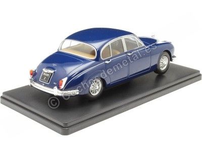 Cochesdemetal.es 1960 Jaguar MK II Azul 1:24 WhiteBox 124201 2