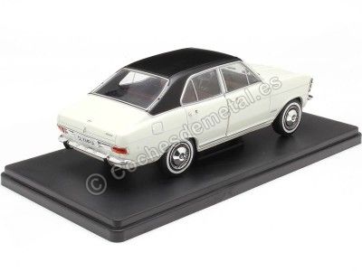 Cochesdemetal.es 1967 Opel Olympia A Blanco/Negro 1:24 WhiteBox 124200-O 2