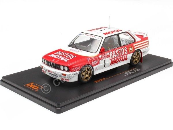 Cochesdemetal.es 1988 BMW M3 (E30) Nº1 Béguin/Lenne Rally Tour de Corse 1:24 IXO Models 24RAL029A.22