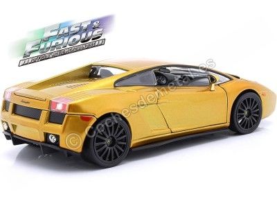 Cochesdemetal.es 2023 Lamborghini Gallardo Fast & Furious "Fast X" Metallic Gold 1:24 Jada Toys 34924 253203089 2