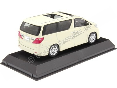 Cochesdemetal.es 2012 Toyota Alphard 350S "C Package" Blanco Perla 1:43 Kyosho 03646GL 2