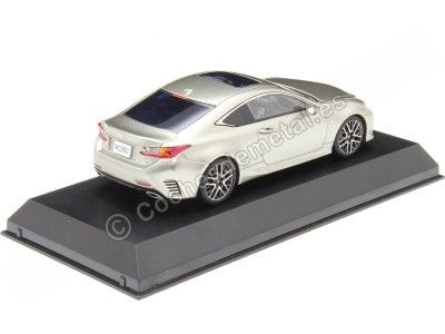 Cochesdemetal.es 2014 Lexus RC350 Coupe Titanio Sonico 1:43 Kyosho 03657T 2