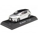 Cochesdemetal.es 2011 Lexus CT200h Sport Platino Metalizado/Negro 1:43 Kyosho 03656PS2
