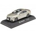 Cochesdemetal.es 2015 Lexus LS460 F Sport (XF40) Titanio 1:43 Kyosho 03659T