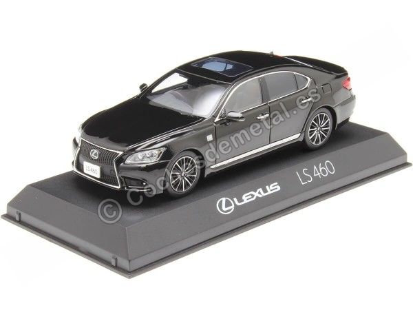 Cochesdemetal.es 2015 Lexus LS460 F Sport (XF40) Negro 1:43 Kyosho 03659BK