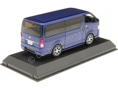 Cochesdemetal.es 2014 Toyota Hiace Super GL Azul Marino Metalizado 1:43 Kyosho 03861BM 2