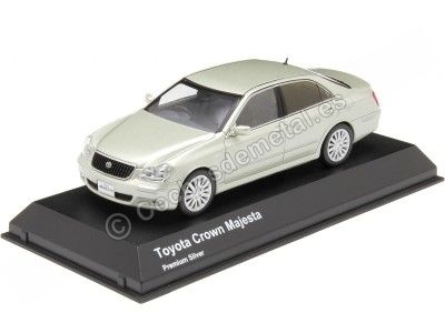 Cochesdemetal.es 2013 Toyota Crown Majesta S210 Plateado Premium 1:43 Kyosho 03638S