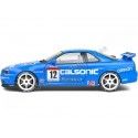 Cochesdemetal.es 2000 Nissan Skyline GT-R (R34) Streetfighter Calsonic Tribute Azul 1:18 Solino S1804307