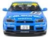 Cochesdemetal.es 2000 Nissan Skyline GT-R (R34) Streetfighter Calsonic Tribute Azul 1:18 Solino S1804307