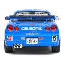 Cochesdemetal.es 2000 Nissan Skyline GT-R (R34) Streetfighter Calsonic Tribute Azul 1:18 Solino S1804307