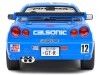 Cochesdemetal.es 2000 Nissan Skyline GT-R (R34) Streetfighter Calsonic Tribute Azul 1:18 Solino S1804307