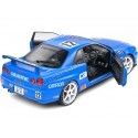 Cochesdemetal.es 2000 Nissan Skyline GT-R (R34) Streetfighter Calsonic Tribute Azul 1:18 Solino S1804307