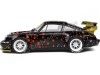 CARSDEMETAL.ES 2021 PORSCHE 911 (964) RWB RAUH-WELT AOKI Black avec décoration 1:18 SOLIO S1807507