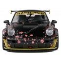 CARSDEMETAL.ES 2021 PORSCHE 911 (964) RWB RAUH-WELT AOKI Black avec décoration 1:18 SOLIO S1807507