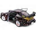 CARSDEMETAL.ES 2021 PORSCHE 911 (964) RWB RAUH-WELT AOKI Black avec décoration 1:18 SOLIO S1807507