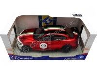 Cochesdemetal.es 2021 Alfa Romeo Giulia GTA M Nº99 Homenaje GP Mugello 1969 Rojo Bicapa/Blanco 1:18 Solido S1806904