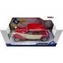 Cochesdemetal.es 1937 Citroen Traction 11CV Berlina Rojo/Beige 1:18 Solido S1800907