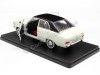 Cochesdetal.es 1967 Opel Olympia et Blanco / Negro 1:24 Whitebox 124200-O