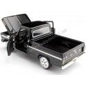 Cochesdemetal.es 1969 Ford F100 Black Pickup Metallic 1:24 MOTOR MAX 79315