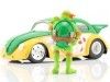 CARSDEMETAL.ES 1959 Volkswagen Drag Beetle + Michelangelo "Turtles Ninja" 1:24 Jada Toys 33741 253285002