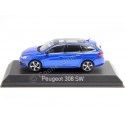 Cochesdemetal.es 2020 Peugeot 308 SW GT Azul Vertigo 1:43 Norev 473940