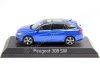 Cochesdemetal.es 2020 Peugeot 308 SW GT Azul Vertigo 1:43 Norev 473940