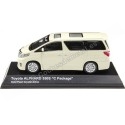 Cochesdemetal.es 2012 Toyota Alphard 350S "C Package" Blanco Perla 1:43 Kyosho 03646gl