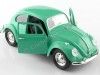 CARSDEMETAL.ES 1967 Volkswagen Beetle VW Green Beetle 1:24 Lucky Diecast 24202