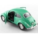 CARSDEMETAL.ES 1967 Volkswagen Beetle VW Green Beetle 1:24 Lucky Diecast 24202