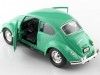 CARSDEMETAL.ES 1967 Volkswagen Beetle VW Green Beetle 1:24 Lucky Diecast 24202