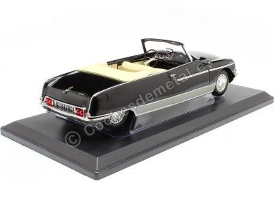 Cochesdemetal.es 1968 Citroen DS 21 Convertible "Palm Beach" Negro 1:18 Norev 181746 2