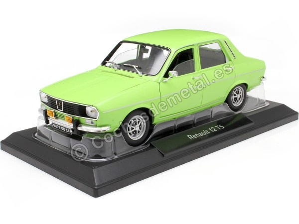 Cochesdemetal.es 1973 Renault 12 R12 TS Verde Claro 1:18 Norev 185247