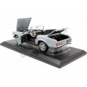 Cochesdemetal.es 1963 Mercedes-Benz 230 SL Pagode Convertible W113 Gris 1:18 Norev 183990