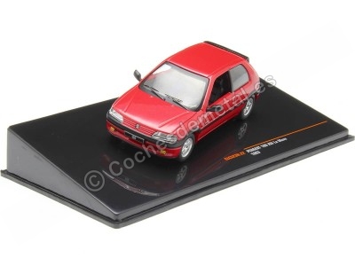 Cochesdemetal.es 1993 Peugeot 106 XSI LeMans Rojo Metalizado 1:43 IXO Models CLC523N.22