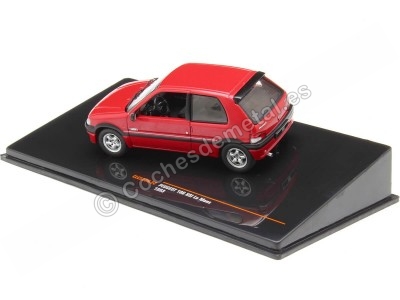 Cochesdemetal.es 1993 Peugeot 106 XSI LeMans Rojo Metalizado 1:43 IXO Models CLC523N.22 2