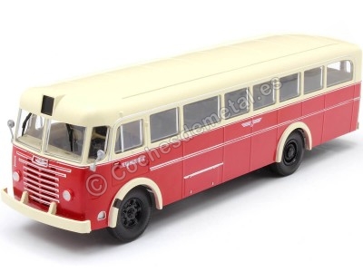 Cochesdemetal.es 1965 Ikarus 60 Transporte Urbano de Cottbus Rojo/Crema 1:43 Premium ClassiXXs PCL47190