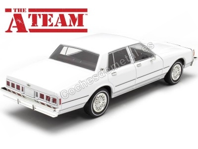 Cochesdemetal.es 1980 Chevrolet Caprice Classic "The A-Team. El Equipo-A" Blanco 1:24 Greenlight 84181 2